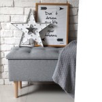 Skrzynia pikowana otwierana schowek siedzisko BRISTOL (Tkanina z ochroną cleanaboo, trudnopalna, plecionka)