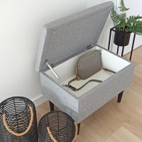 Ławeczka ze schowkiem.