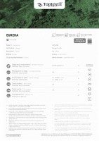 Karta techniczna, źródło: TOP TEXTIL.