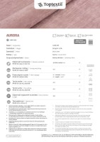 Karta techniczna, źródło: TOP TEXTIL.