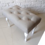MINI 35-50cm ławeczka z delikatnym pikowaniem AMORE/PLUSZ