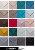 Tkanina SWING - wybierz idealny kolor, jeśli chcesz otrzymać większe zdjęcia próbnika - Napisz do nas.