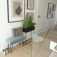 Nowoczesna ławeczka do wąskiego i każdego przedpokoju