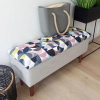 Kolorowe miękkie siedzisko