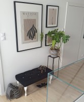 Przedpokój z siedziskiem.