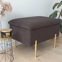 Pufa z pojemnym wnętrzem - praktyczność spotyka elegancję.