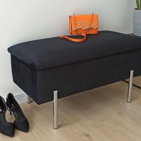 Siedzisko z ukrytym schowkiem na buty - porządek bez utraty stylu.