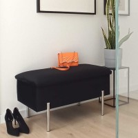 Pufa z pojemnym schowkiem na przedpokój - funkcjonalność i elegancja w jednym.