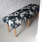 MAXI 95-140cm ławeczka wzorzysta PLASTER MIODU
